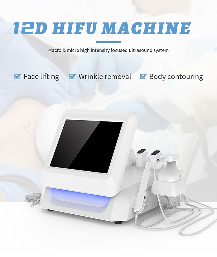 12D HIFU Upgraded Version The Latest 5 In 1 HIFU Vmax Liposonic Vaginal