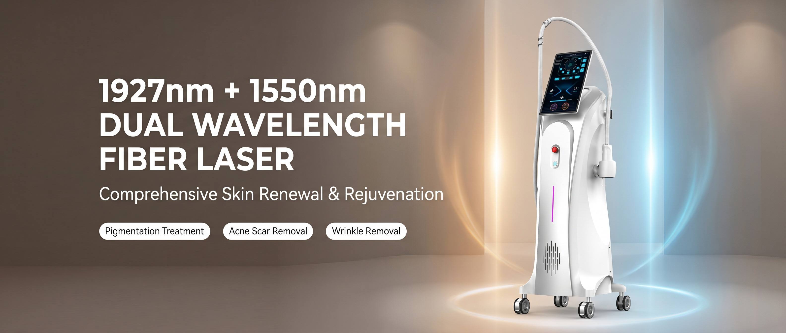 1927nm Thulium Fractional Laser Machine for Anti-Aging Face Lift And RF Therapy