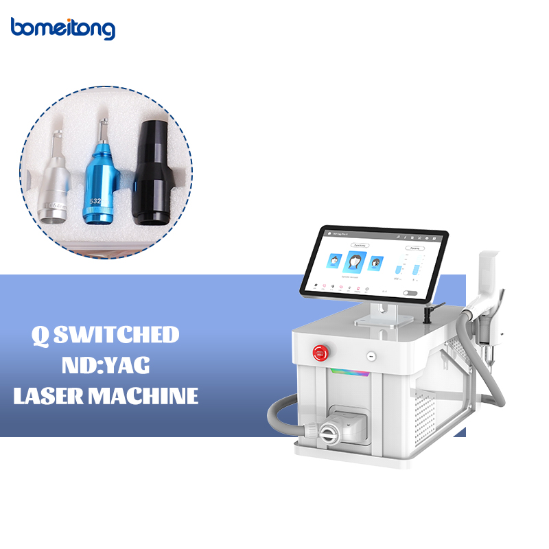 Hot Sale Professional Picosecond Laser 1064nm 532nm 755nm 1320nm Q Switched Nd Yag Laser Tattoo Removal Machine