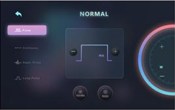 切割模式操作界面