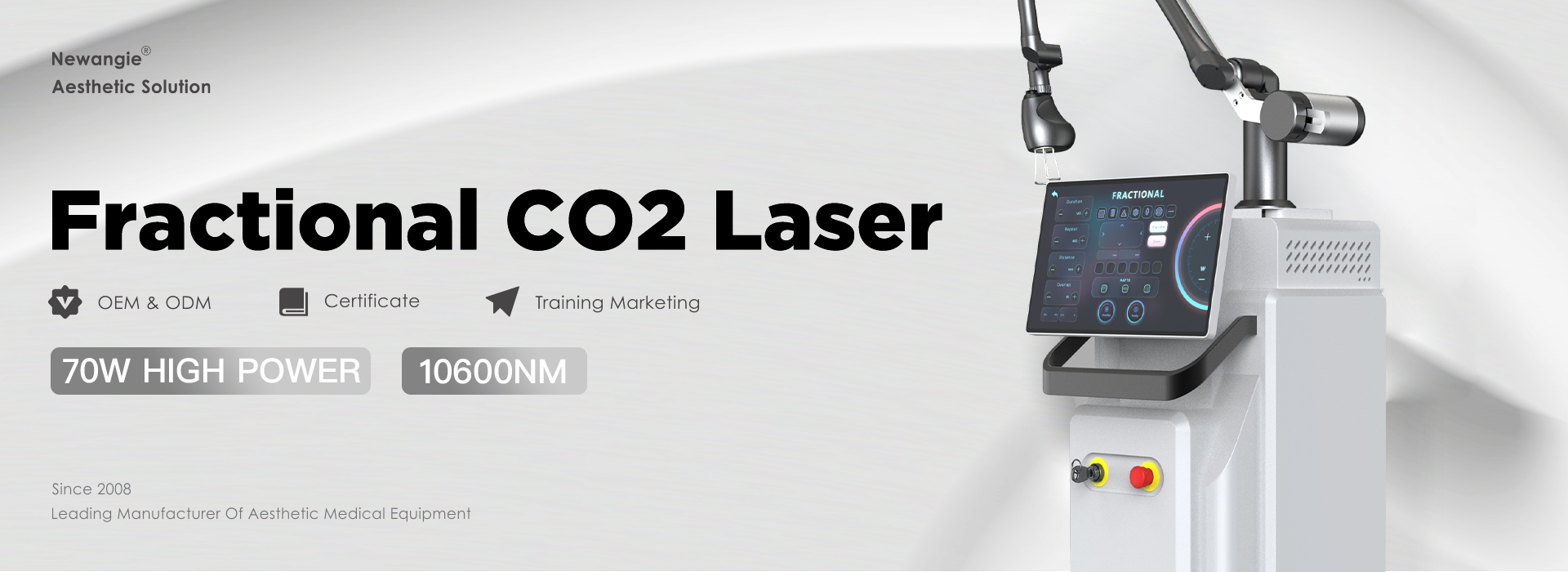 co2 laser machine skin