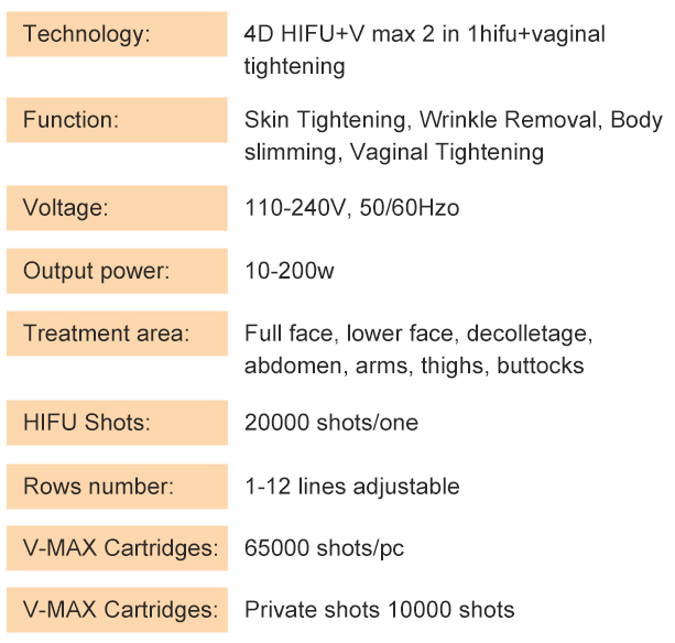 4d hifu machine for sale