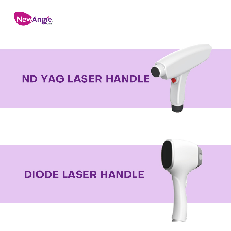 2 In 1 808+Yag Laser Machine Pigment Hair Removal