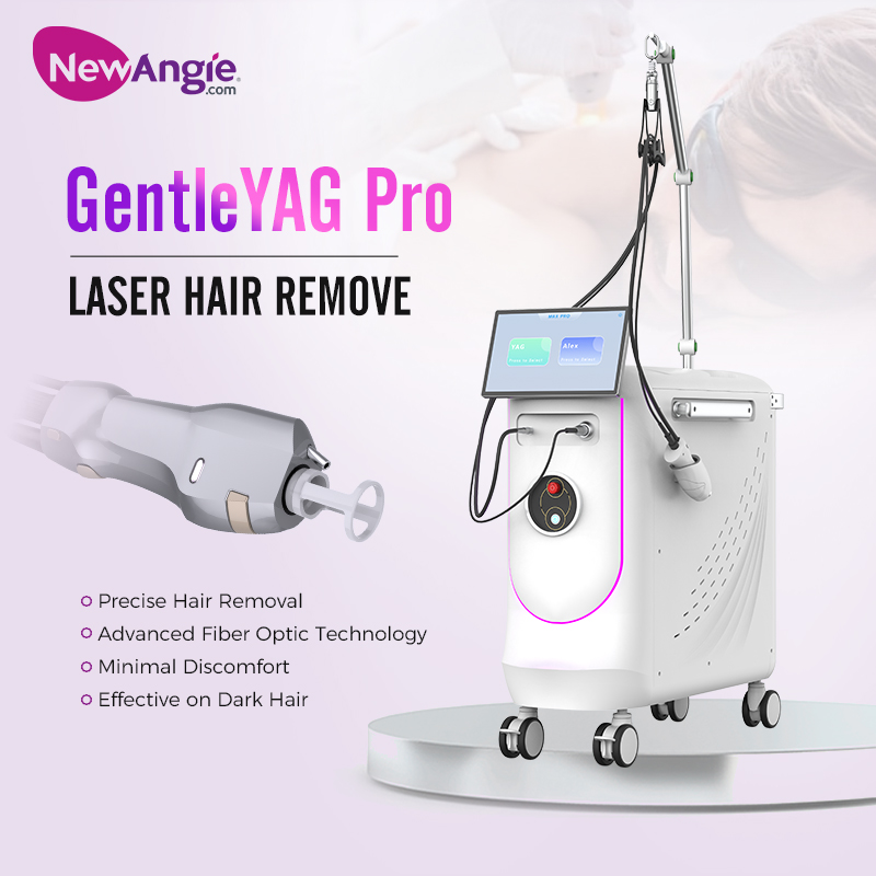 755nm Alexandrite & Nd: YAG Laser Hair Removal Machine