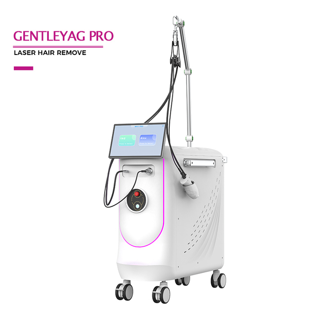 755nm Alexandrite & Nd: YAG Laser Hair Removal Machine