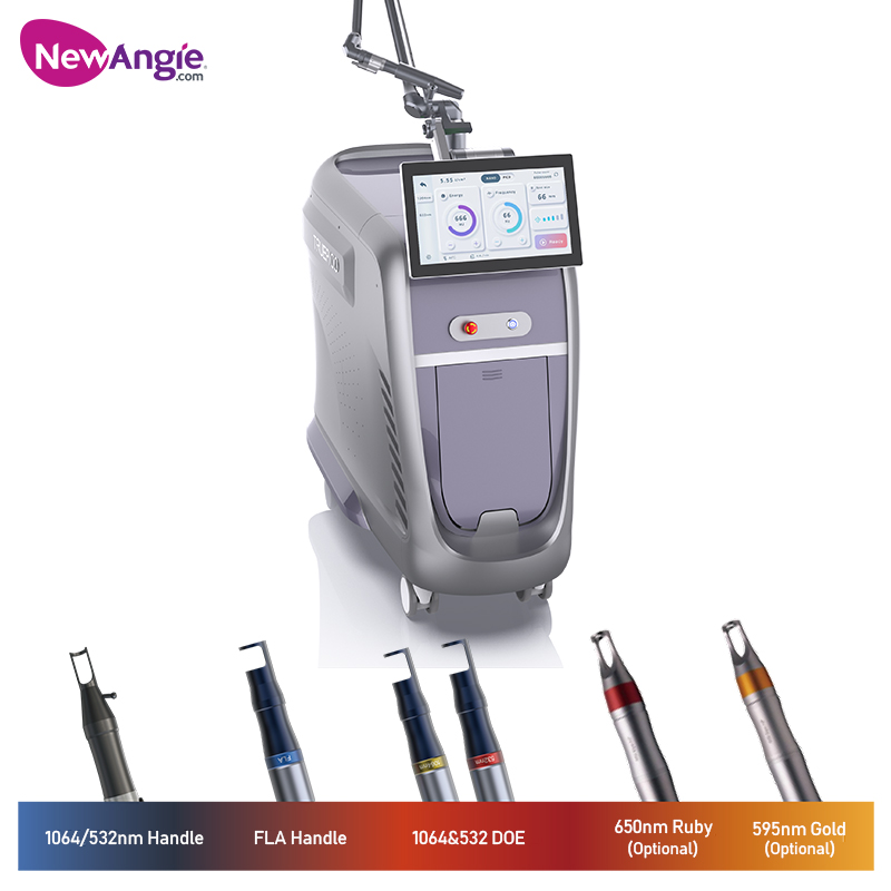 Pico & Nano Laser for Professional Use with Dual Pulse Mode 350ps PlCO + 2ns Nano 532nm 1064nm