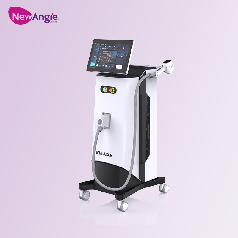 Fast And New Diode Laser Ice Laser Hair Removal Machine 808nm