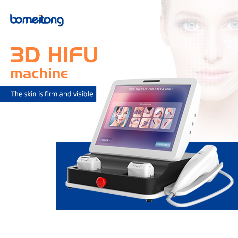 Hifu Facial 3D Treatment Portable Slimming High Focused Intensity Ultrasound Machine