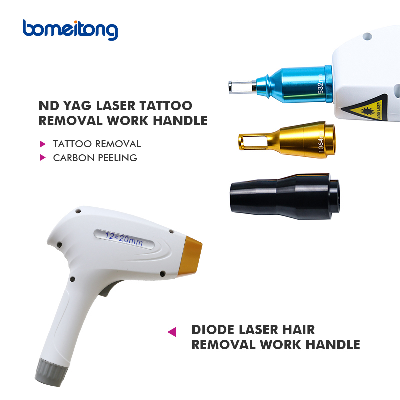 Yag Laser Hair Removal for Dark Skin Nd Yag 808nm Diode Laser Tattoo Removal Machine