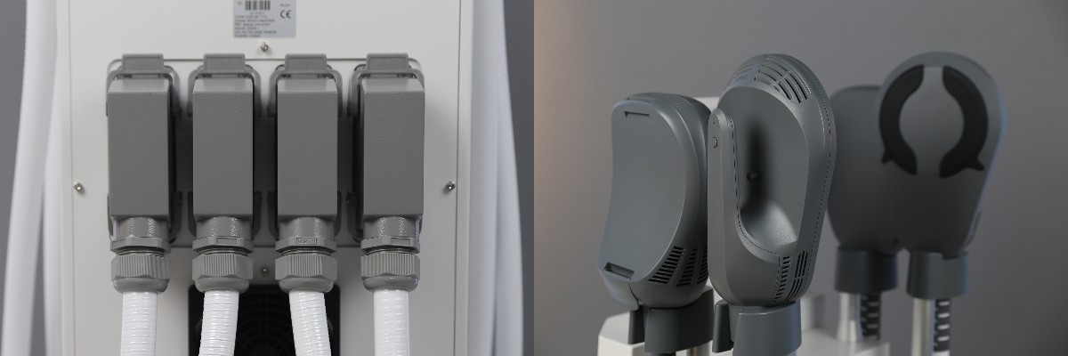 HIEMT Body Sculpt Build Muscle Machine Ems 4 Handles 7 Tesla Electromagnetic