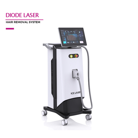 Fast And New Diode Laser Ice Laser Hair Removal Machine 808nm