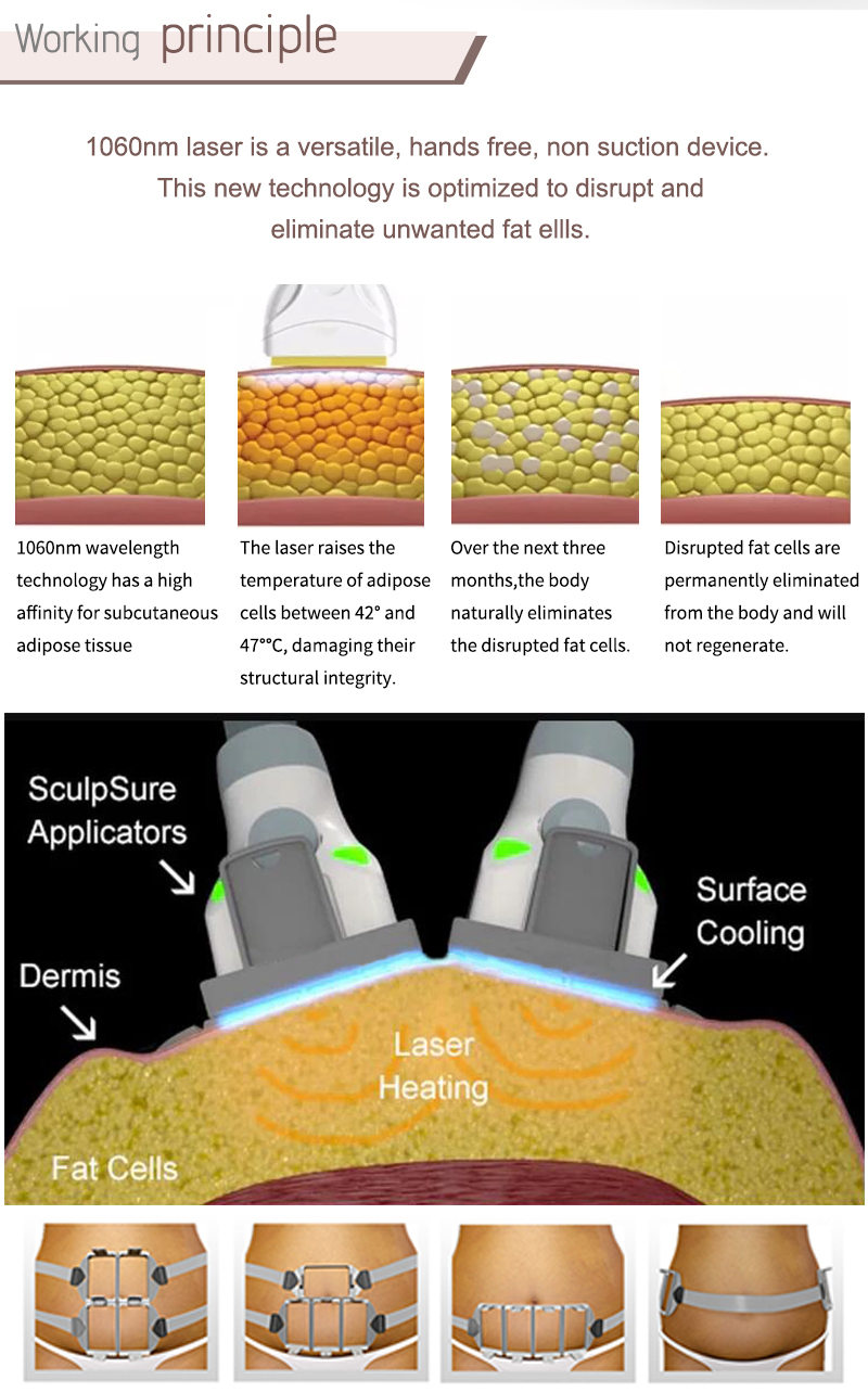 1060 diode laser slimming machine