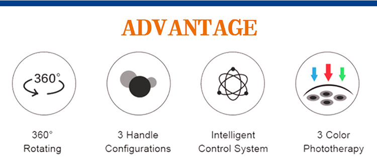 RF machine rotation roller skin tightening weight loss face lift professional