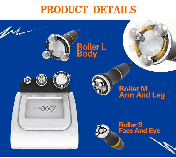RF machine rotation roller skin tightening weight loss face lift professional