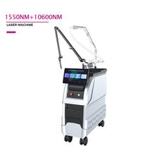 2 IN 1 10600nm+ 1550nm Laser Erbium Glass Er:YAG Machine