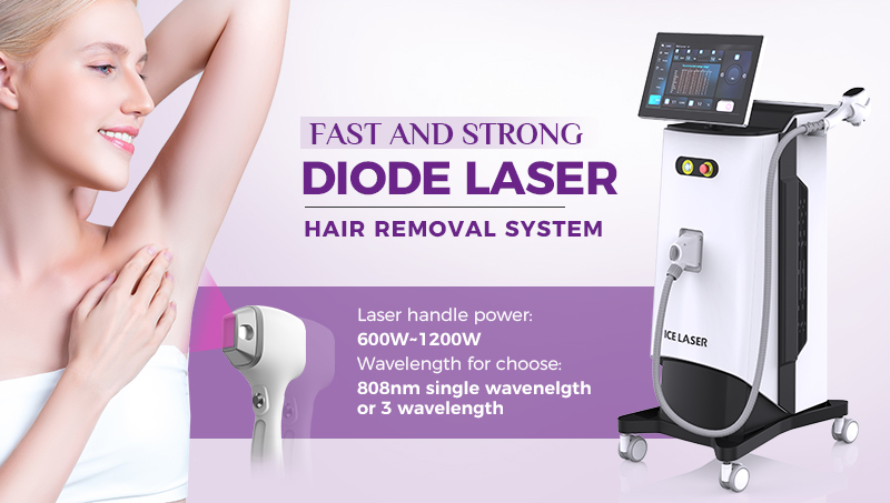 808nm Diode Laser Hair Removal Machine——the Technological Light of Precise Hair Removal