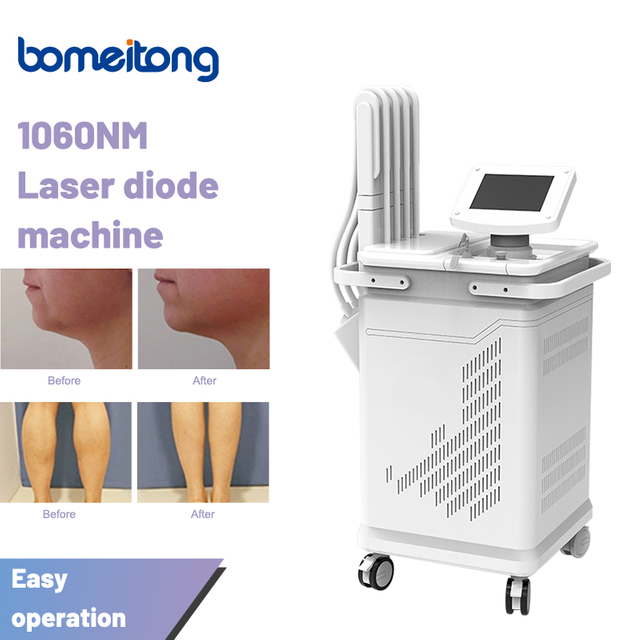 4 In1 All Can Work at The Same Time 1060nm Diode Laser Body Slimming Equipment for Sale