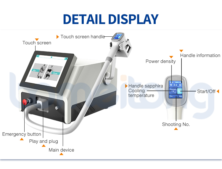 diode laser hair removal machine