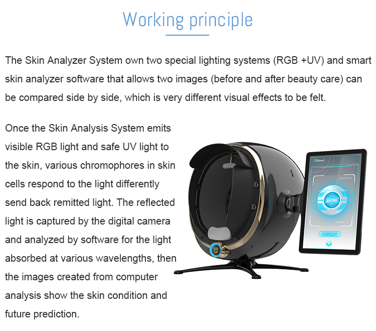 skin analyzer machine