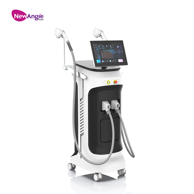 IPL Skin Rejuvenation Hair Removal With Double Handle Intense Pulse Light Therapy Machine