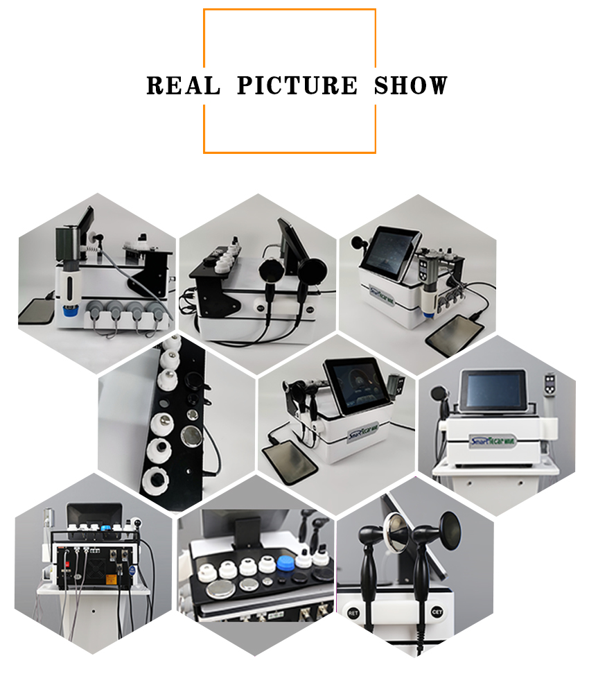 Cet Ret Rf448 Shockwave 3 in 1 Slimming Pain Relief Cellulite Reduction Machine SW14