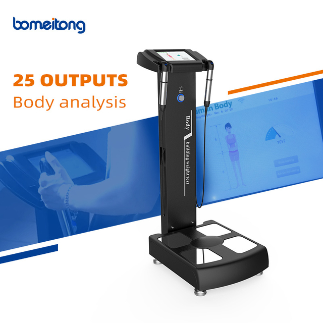 Body composition analysis machine bio impedance fat weight test 25 outputs