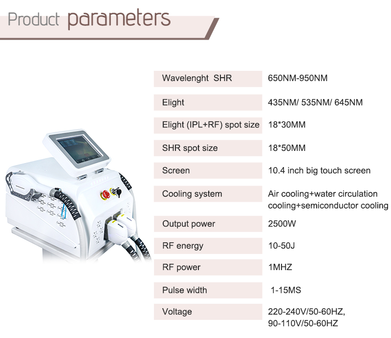 ipl permanent laser hair removal machine