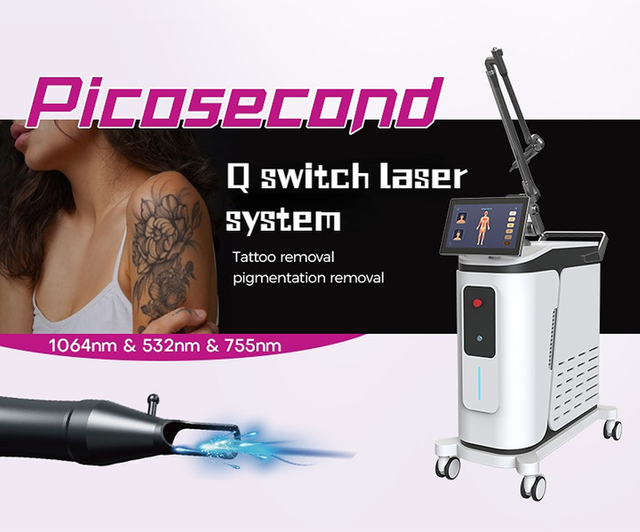 Professional Pico Pro Q-switch Laser Tattoo Removal Machine 