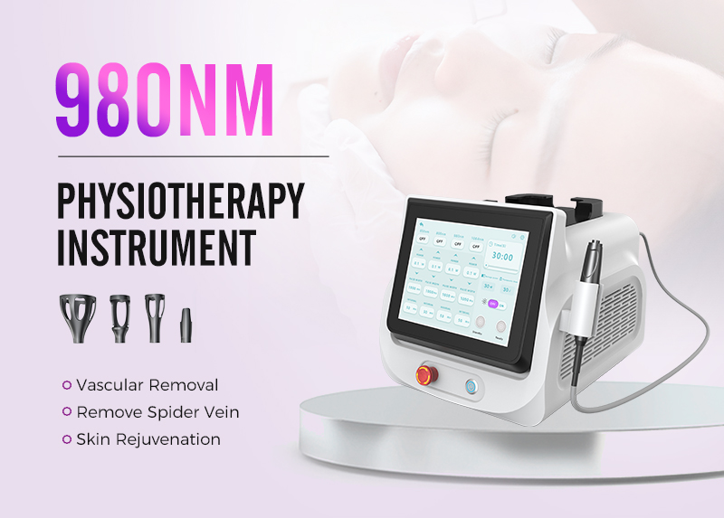 980 Physiotherapy Instrument with Diode Laser for Pain Relief And High-Intensity Therapy