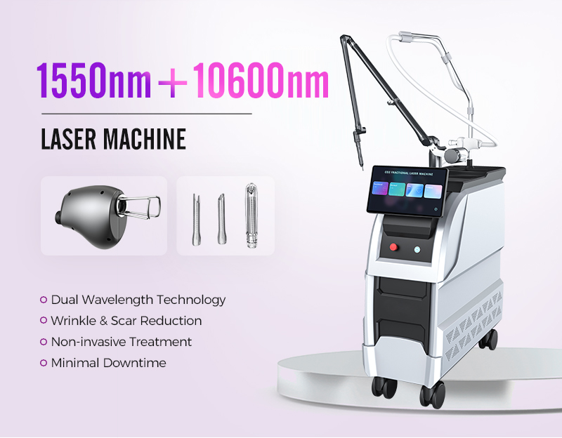 Erbium Glass Laser Machine 1550nm 10600nm for Sale