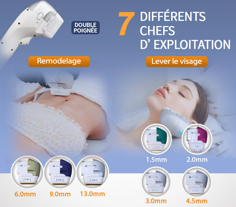 cartouches de machines hifu