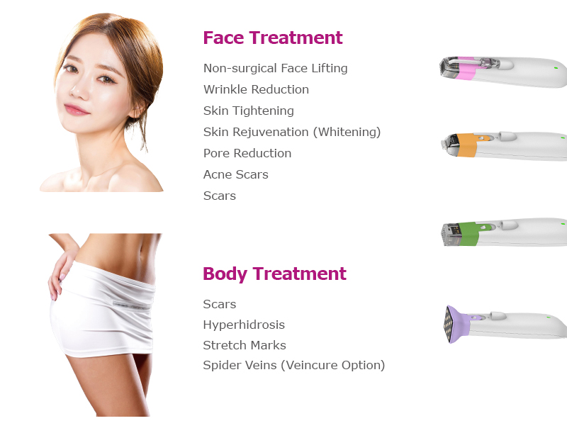 Fractional Microneedle Rf Beauty Machine