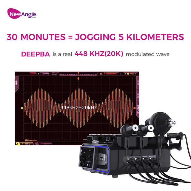 448K+20K Ret Cet Smart Tecar Physical Therapy Radiofrequency Pain Relief Slimming Machine