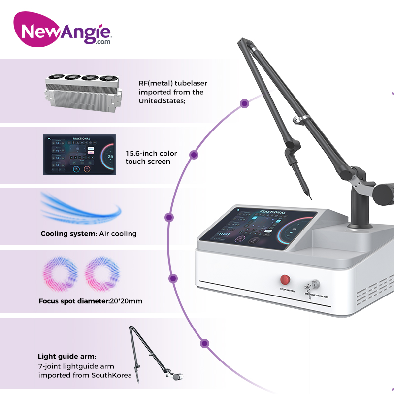 Fractional CO2 Laser Skin Resurfacing Machine Acne Scar Removal