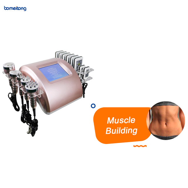 Ultrasonic Cavitation Rf Red Photon Therapy Fat Reduction Slimming Device 80k40k