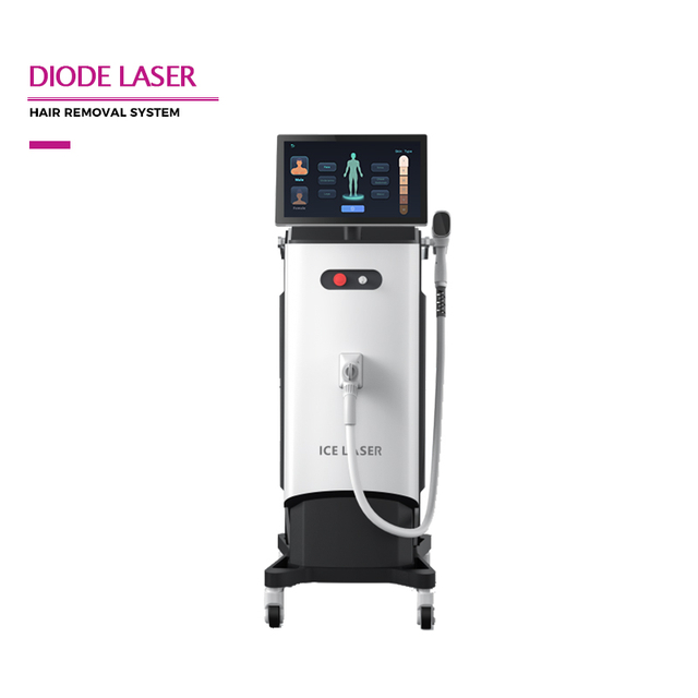Diode Laser 808nm Intelligent Information Processing Permanent Laser Hair Removal Machine