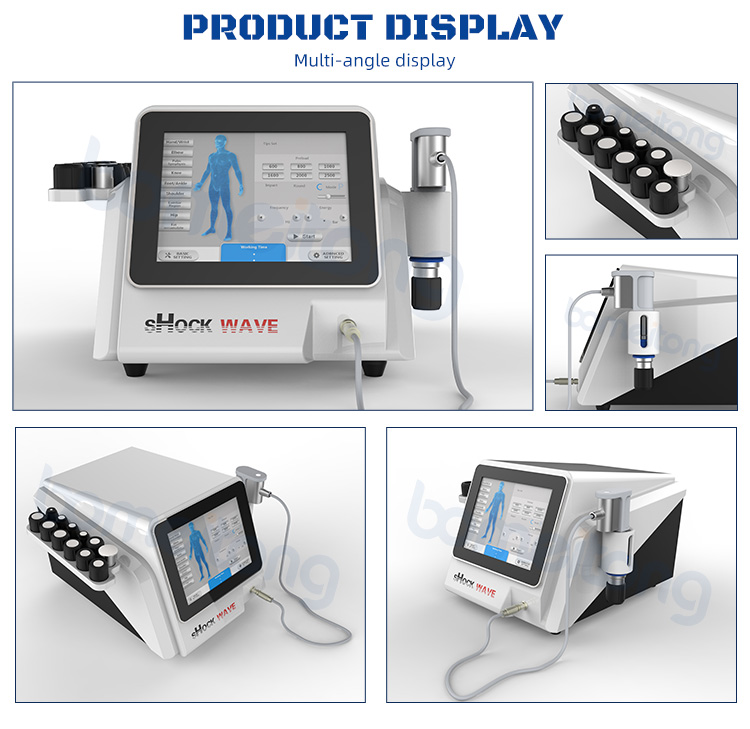 Extracorporeal radial shockwave therapy machine for ed treatment pain relief