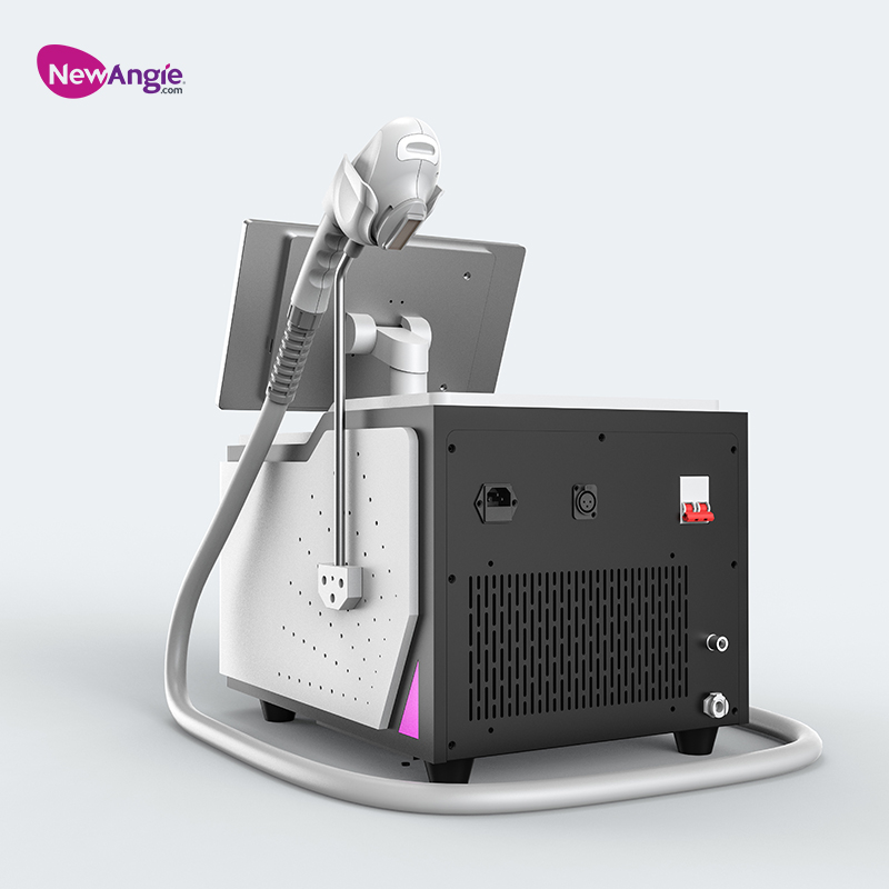 Hair Removal Intense Pulse Light Therapy Machine With Double Handle Acne Treatment