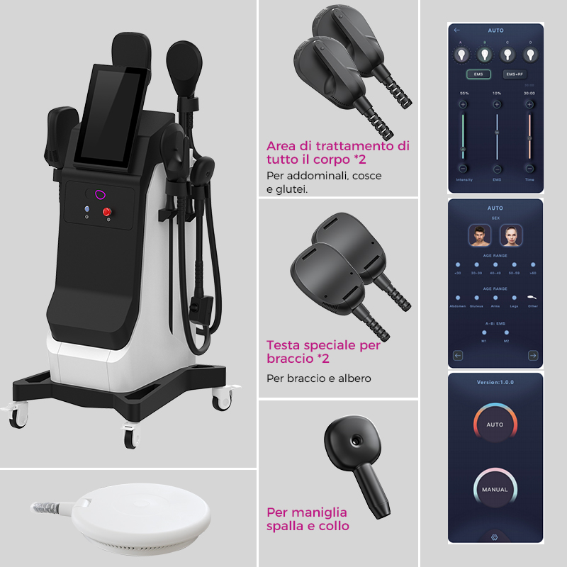 emsculpt 4 working handles