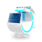 Smart Ice Blue Hydrafacial Microcurrent Facial Toning Sonic Skin Cleansing System