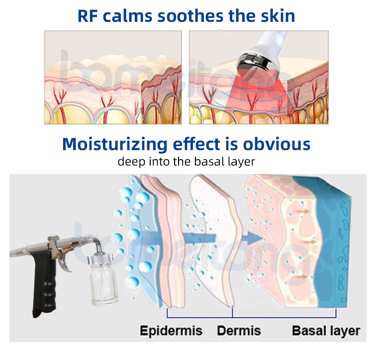 Hydro facial machine aqua peeling microdermabrasion water oxygen jet skin care