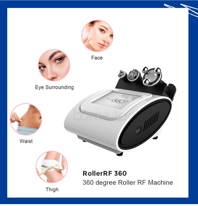 RF machine rotation roller skin tightening weight loss face lift professional