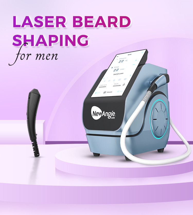male facial hair removal