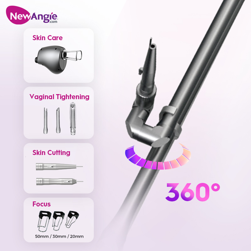 2 IN 1 10600nm+ 1550nm Laser Erbium Glass Er:YAG Machine