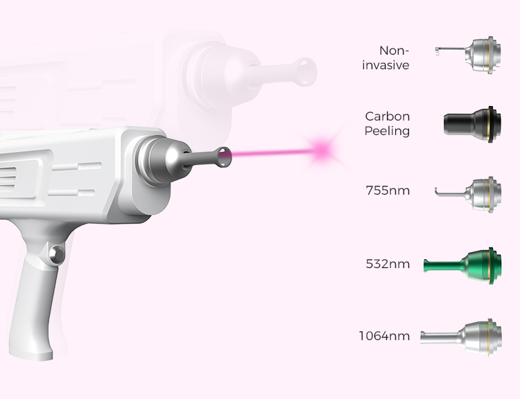 Q-switched Nd:YAG Laser Machine for Tattoo And Hair Removal