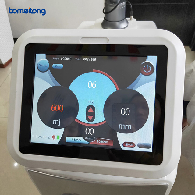 Picosecond Tattoo Removal Permanent 3 Wavelength Nd Yag Laser Treatment Facial for Tattoo Removal 