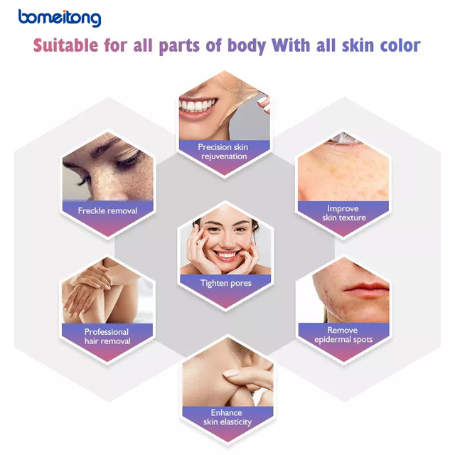 Ipl Facial Hair Removal Pigment Removal Dpl Laser treatment Permanent Hair Removal Machine 