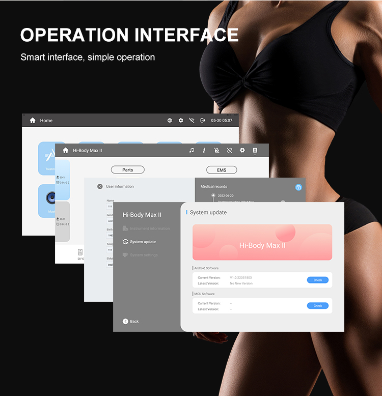 operation interface