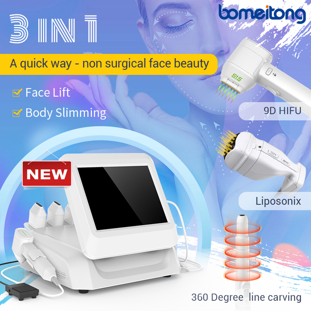 HIFU 9d Machine Body Sculpting Face Neck Lift 9D FU4