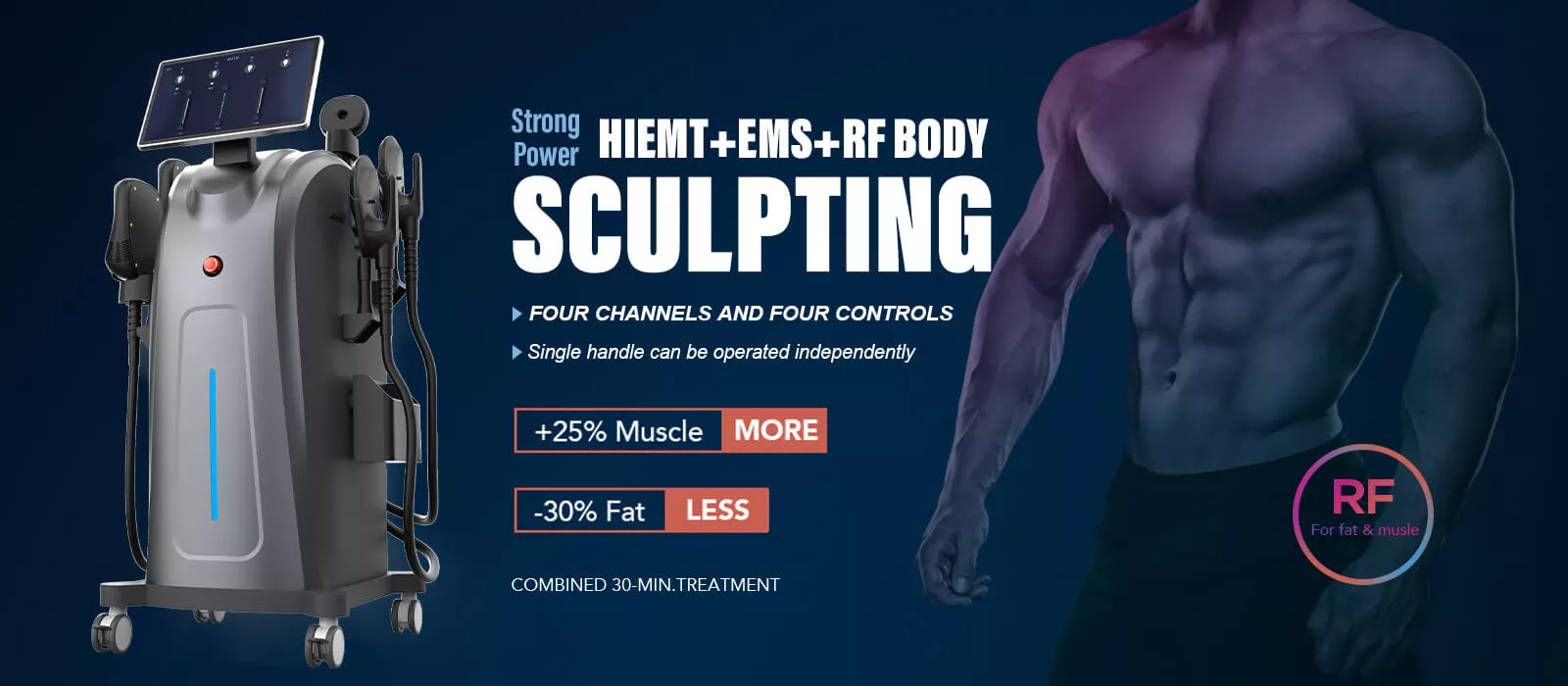 Strong Power HIEMT+EMS+RF